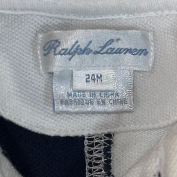 Ralph Lauren Polo Shirt Boys 24 M 100% Cotton Multicolour Kids Toddlers - Picture 3 of 8